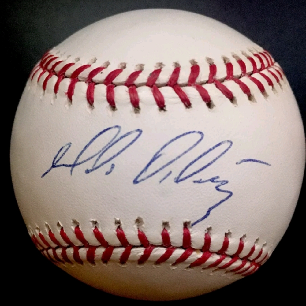 Magglio Ordonez Detroit Tigers Autographed Basebal